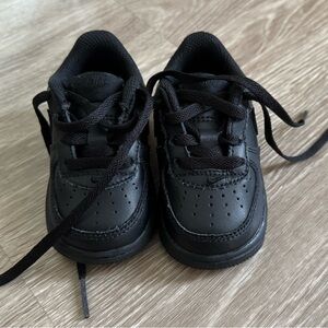 Nike Low Air Force 1 Black Baby Sneakers